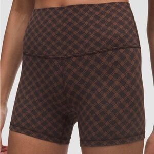 Lululemon Align high-rise Short 4” | Square Heart Jacquard | Size 4